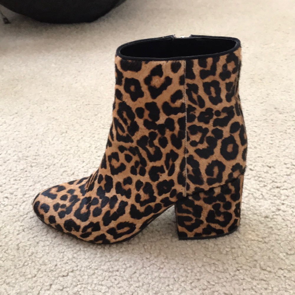 Sam Edelman Leopard Booties - Picture 3 of 6